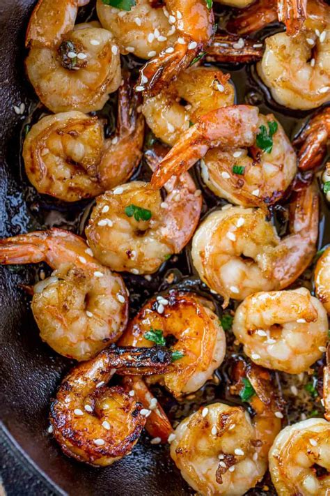 Add shrimp and cook 2 minutes, stirring occasionally. Easy Honey Garlic Shrimp - Dinner, then Dessert