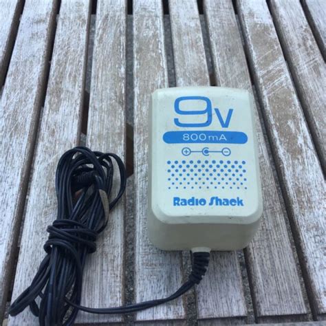 Radio Shack Ac Adapter 273 1656a 800ma In Working Condition Ebay