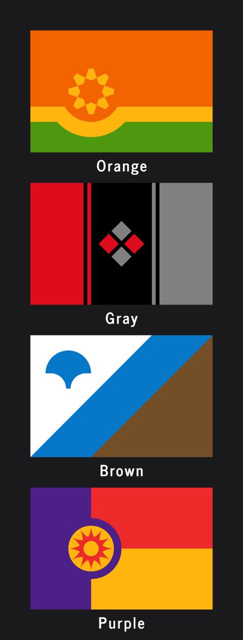 The Best Of Rvexillology — Made A Couple Of Flags Using Four Of The