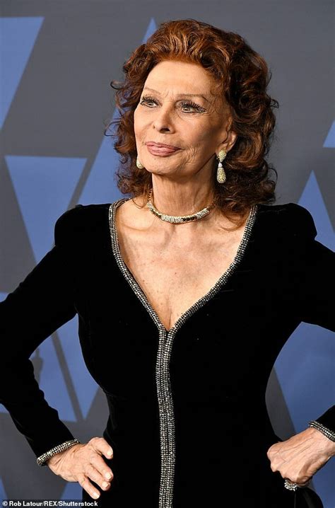 nach 11 jahren pause von der schauspielerei die 86 jährige sophia loren wird in dem kommenden