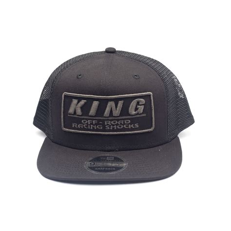 King Shocks 9fifty Black Chrome Snapback Cap Trucker Jj Performance
