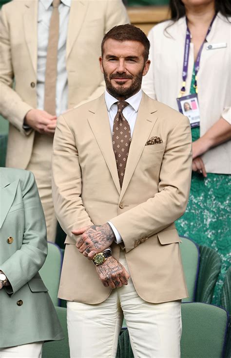 David Beckham And Orlando Bloom Wore Ralph Lauren For Wimbledon 2023