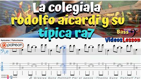 👩‍🏫la Colegiala Rodolfo Aicardi Y Su Tipica Ra7 Bajo Electrico