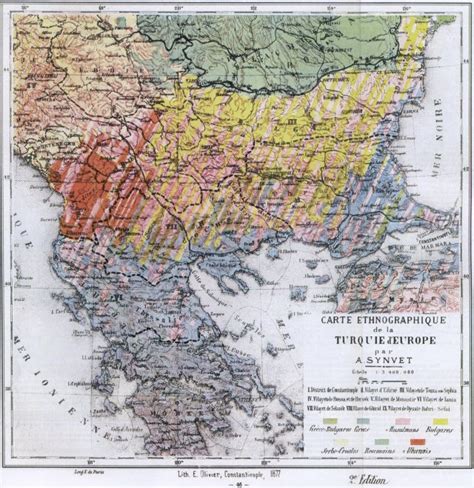 Carte Ethnographique De La Turquie Deurope Ftillimi
