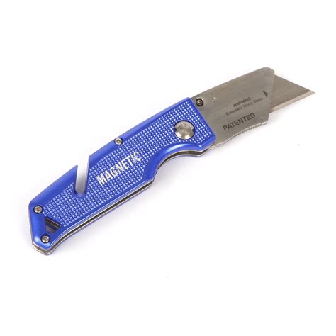 Kincrome Magnetic Folding Utility Knife Bunnings Warehouse