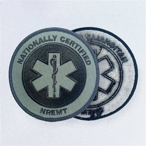 Emt Tactical Patch Green National Registry Of Emergency Medical