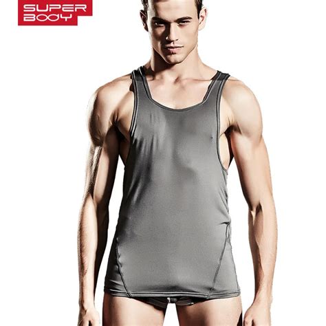 Men Sexy Tank Tops Mens Bodybuilding Fitness Male Singlets Shirts