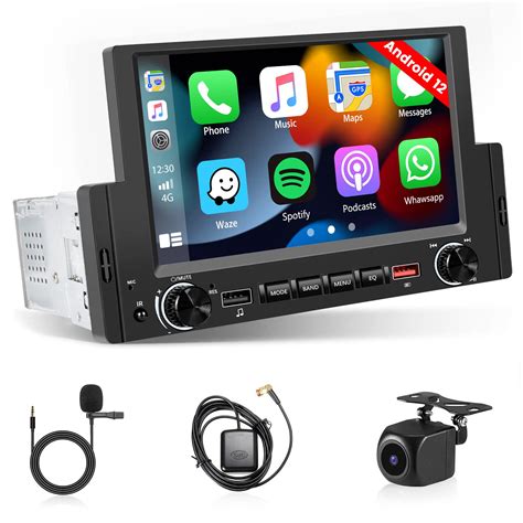 Buy Hikity 62 Inch Single Din Android Car Stereo With Sat Nav Wireless