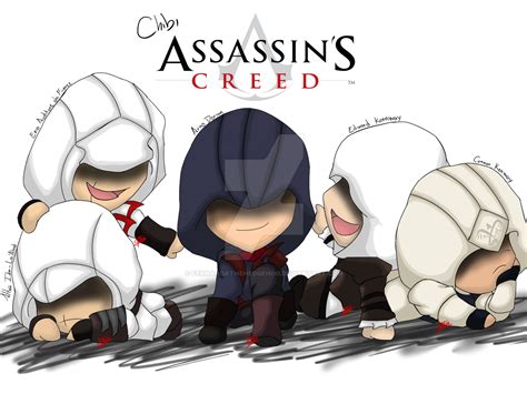 Assassin S Creed Chibis By Fernandathehedgehog On Deviantart