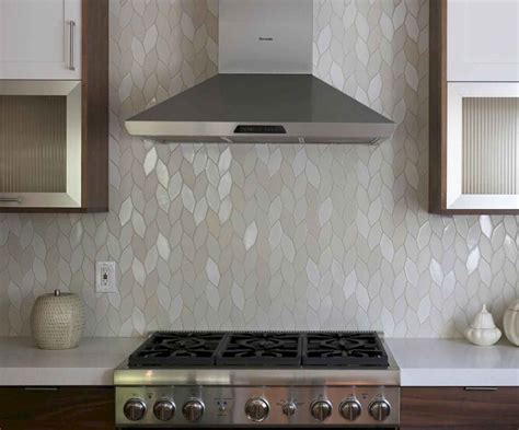 Ceramic Splashbacks For Kitchens Light Wooden Tiled Kitchen Splashback