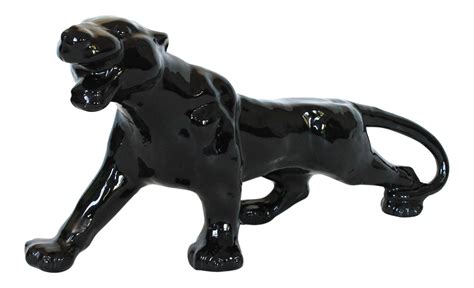 Black Panther on Chairish.com | Black panther, Lion sculpture, Panther