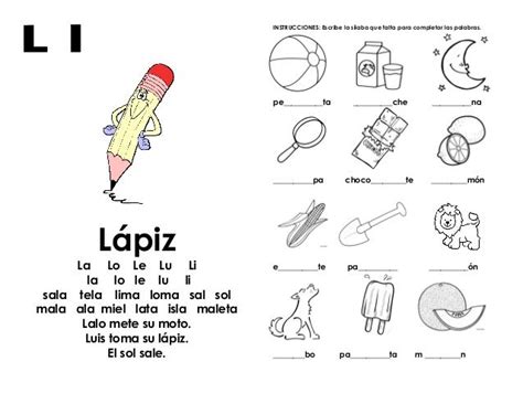 2 B Cuaderno Aprender A Leer Para El Comienzo De Cada Letra