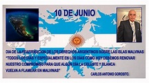 10 de junio día de la reafirmación de los derechos Argentinos sobre ...