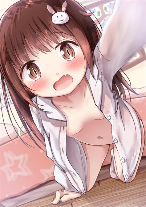 Mochiyuki Original Commentary Request Highres 1girl D All Fours