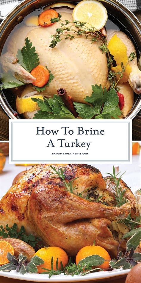 How To Brine A Turkey A Step By Step Guide For Brining Turkey Tips