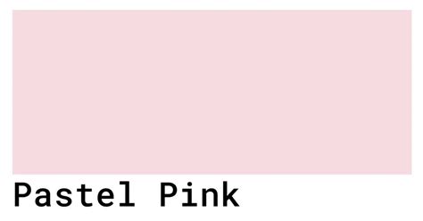 Pastel Pink Color Palette Hex Codes Cottage Imagesee