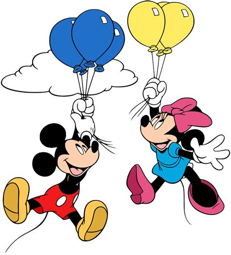 Minnie Mouse With Balloons Clipart Clip Art Images Mickey Mouse My
