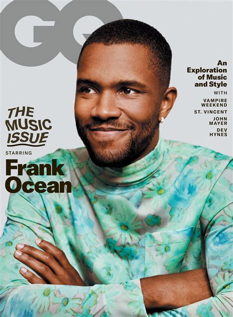 Frank Ocean On Making His Instagram Public His Skin Care Routine And