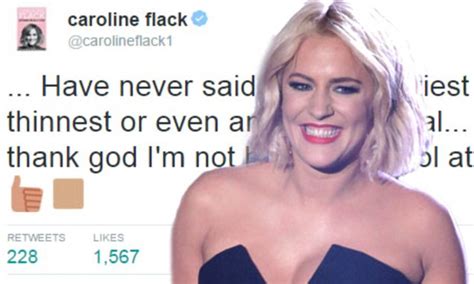 X Factor 2015s Caroline Flack Hits Back At Body Shamers On Twitter