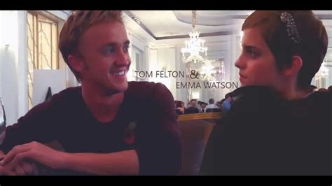 Tom Felton And Emma Watson Their Story Youtube