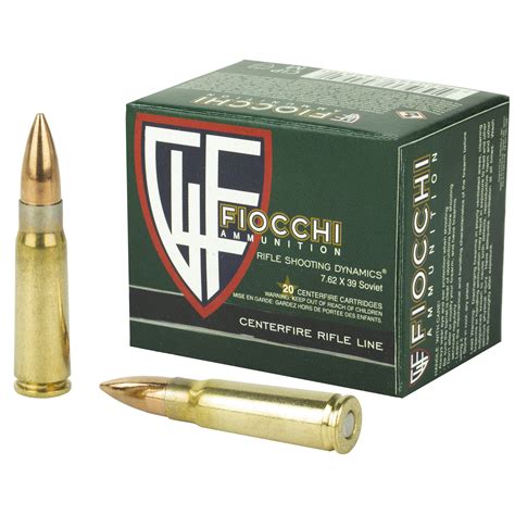 Fiocchi 762x39 Fmj 124gr 201000 Full Circle Reloading And Firearms