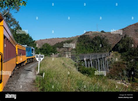 New Zealand Dunedin Dunedin Railways Taieri Gorge Scenic Train Stock