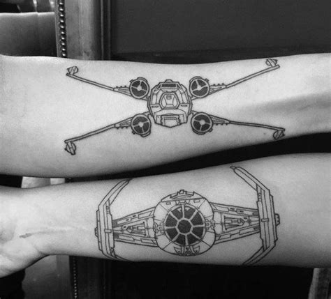 36 insanely geeky tattoos star wars tattoo geek tattoo matching tattoos