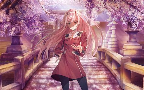 Search free 4k wallpapers on zedge and personalize your phone to suit you. Download wallpapers Zero Two, sakura, manga, park, DARLING ...