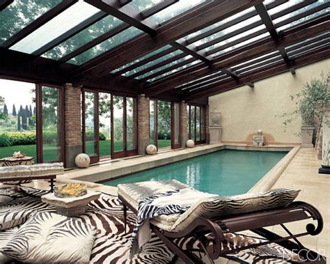 More images for indoor outdoor swimming pool ideas » Indoor Swimming Pool Design Ideas | InteriorHolic.com