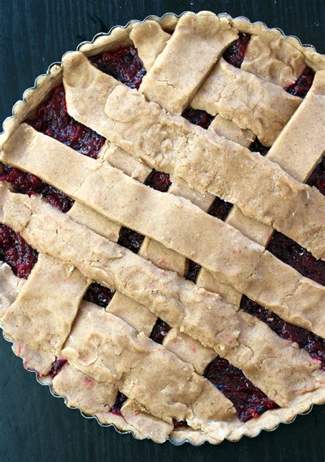 The Antidote To Pumpkin Pie Cranberry Linzer Tart Food Gal