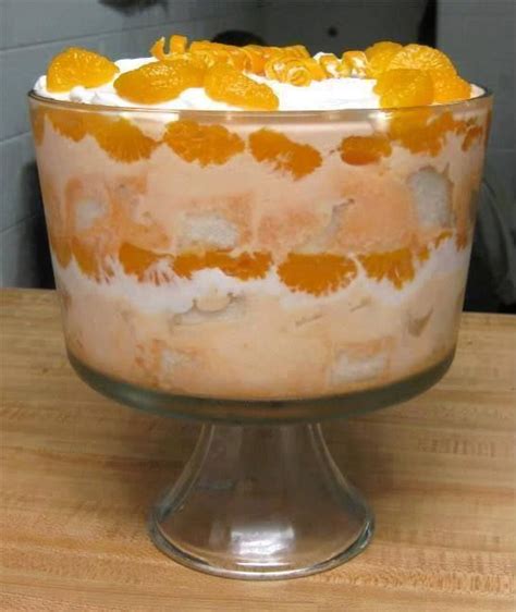 Delicious Recipes Dreamsicle Trifle Trifle Recipe Dreamsicle Salad