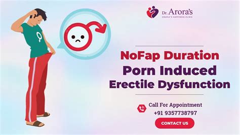 NoFap Duration Porn Induced Erectile Dysfunction PIED YouTube