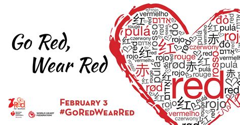 February 3rd Is Go Red For Women® Day
