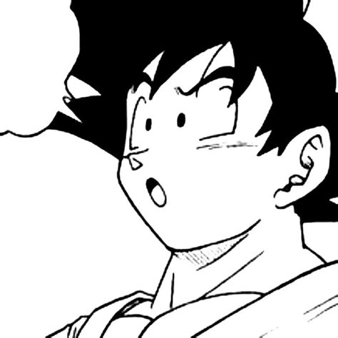 Son Goku Manga Icons 🌻 Goku Manga Dragon Ball Super Manga Dragon