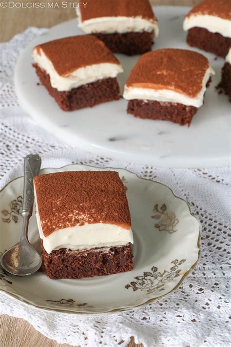 Tiramisù Brownies le ricette golose di Dolcissima Stefy