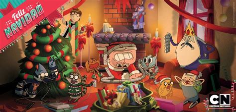 Merry Christmas Cartoon Network Latin America By Thekronick900 On