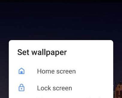 This may be called set or set as wallpaper on some models. How to Change Lock Screen Wallpaper on Android 10 ...