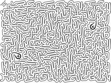 Free Printable Mazes - Printable Templates