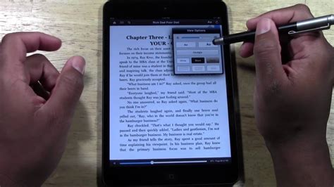 I love the design of the kindle app for the mac and use it to read books all the time. The Kindle App on the iPad Mini | H2TechVideos - YouTube