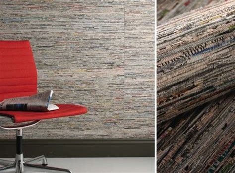 Newsworthy Recycled Wallpaper — Renovate Better Living Through