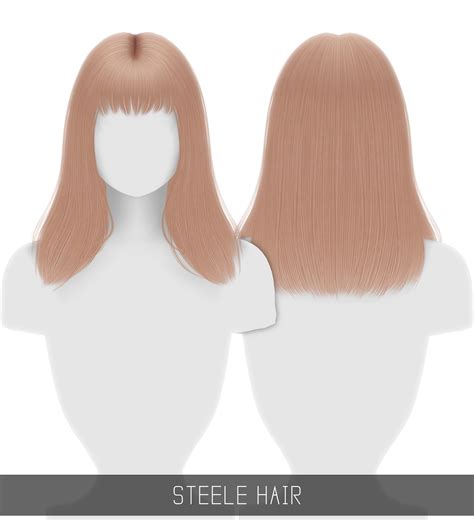Sims 4 Hairs Simpliciaty Steele Hair