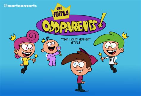 Fairly Oddparents In Loud House Style By Martoonsarts On Deviantart