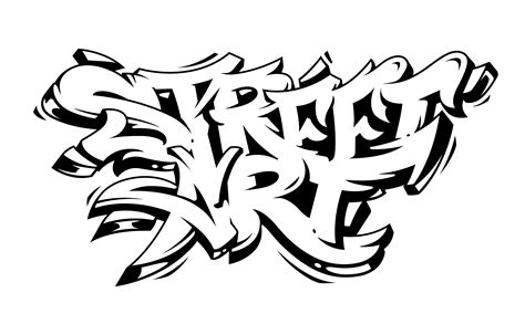 Street Art Graffiti Vector Lettering Vector Art At Vecteezy