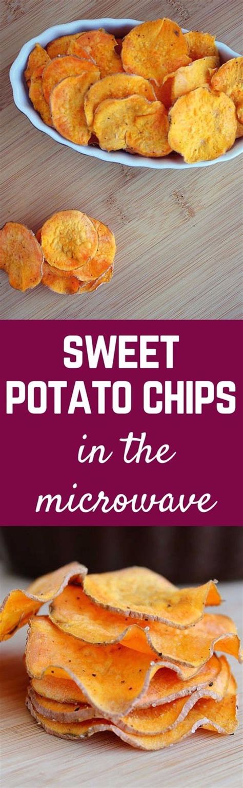 Easy Snacks You Can Make In Minutes Homemade Sweet Potato Chips