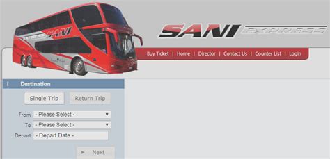 Buchen sie ihr ticket jetzt auf 12goasia! Check Trip Sani Express: Harga Tiket & Jadual Bas - SEMAKAN MY