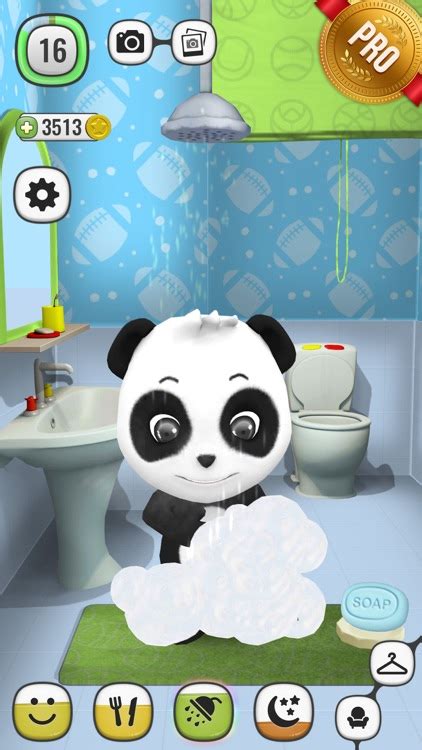 My Talking Panda Mo Virtual Pet Pro By Peaksel