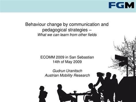 Ppt Behaviour Change By Communication And Pedagogical Strategies