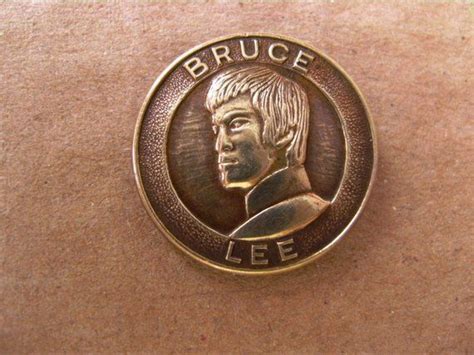 Vintage Pin Badge Bruce Lee Etsy