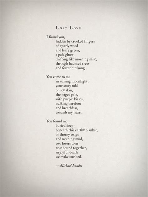 lost love by michael faudet michael faudet poems michael faudet poems
