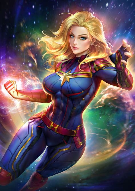 female marvel characters with blonde hair